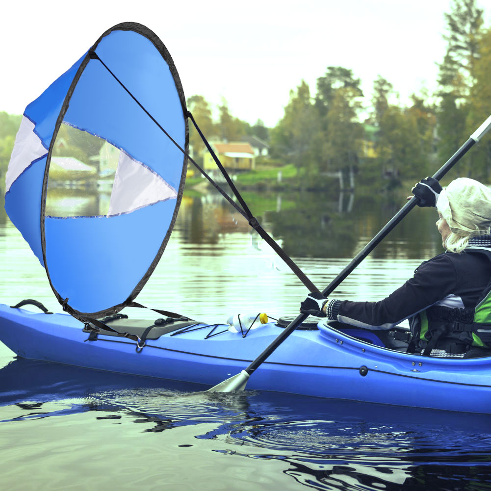 Fishing Kayak Crate - 108cm 카약 세일 접이식 투명 창