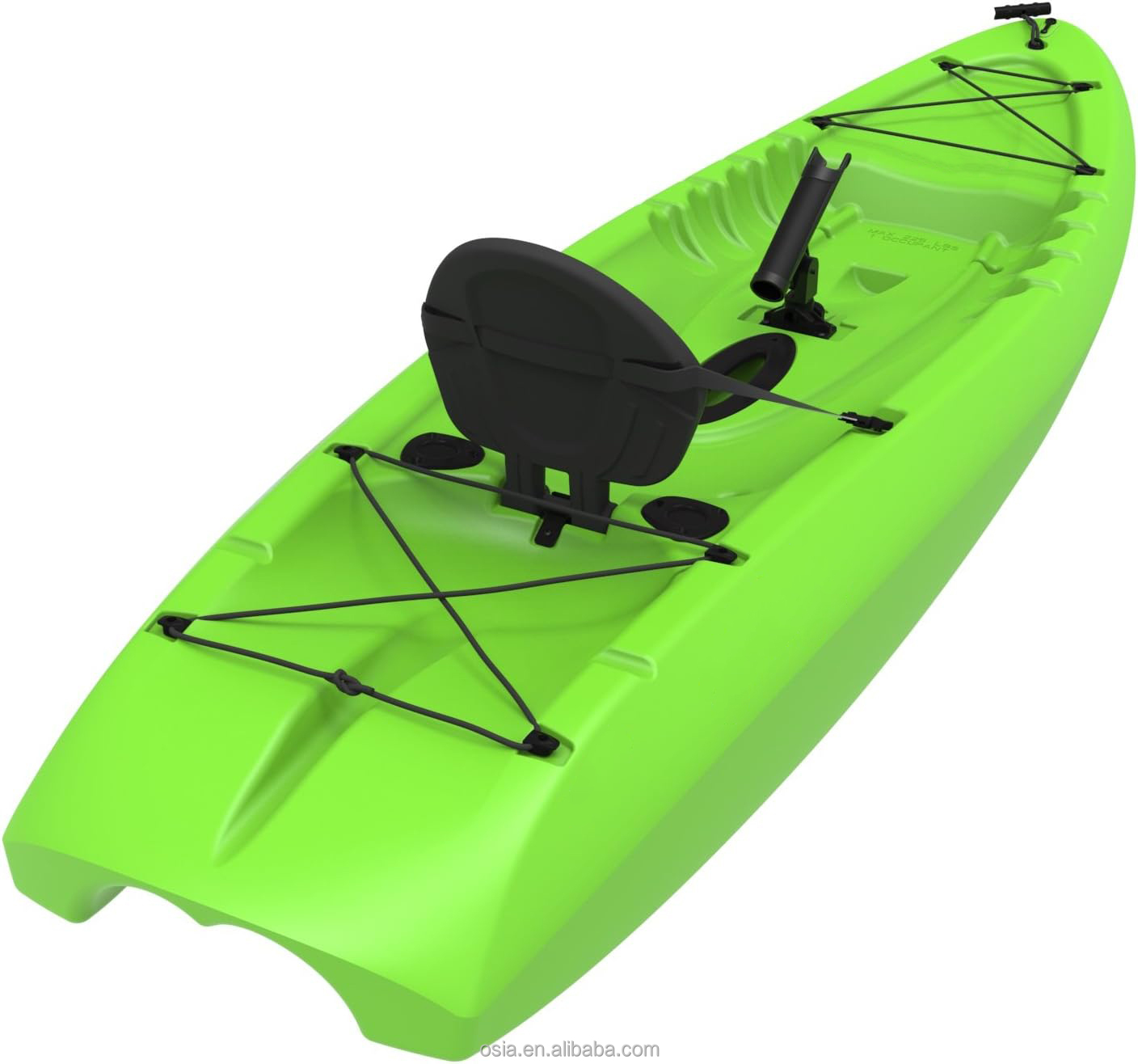 Fishing Kayak Sit On Top - 야외용 견고한 플라스틱 소재의 낚시용 카약,