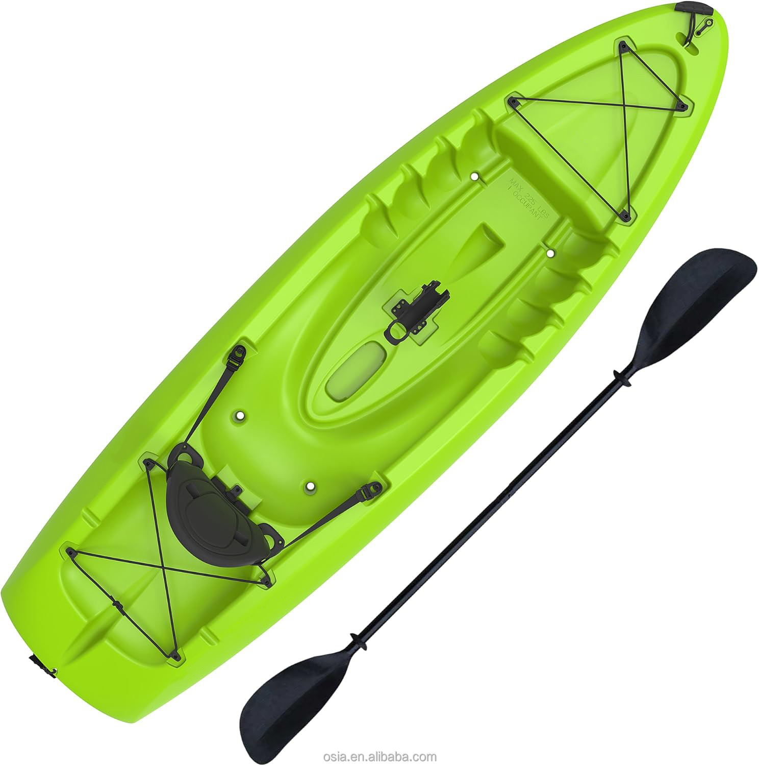 낚시용 카약, 단단한 플라스틱 재질, 2인 또는 3인용 - Fishing Kayak Sit In 리뷰 및 가격