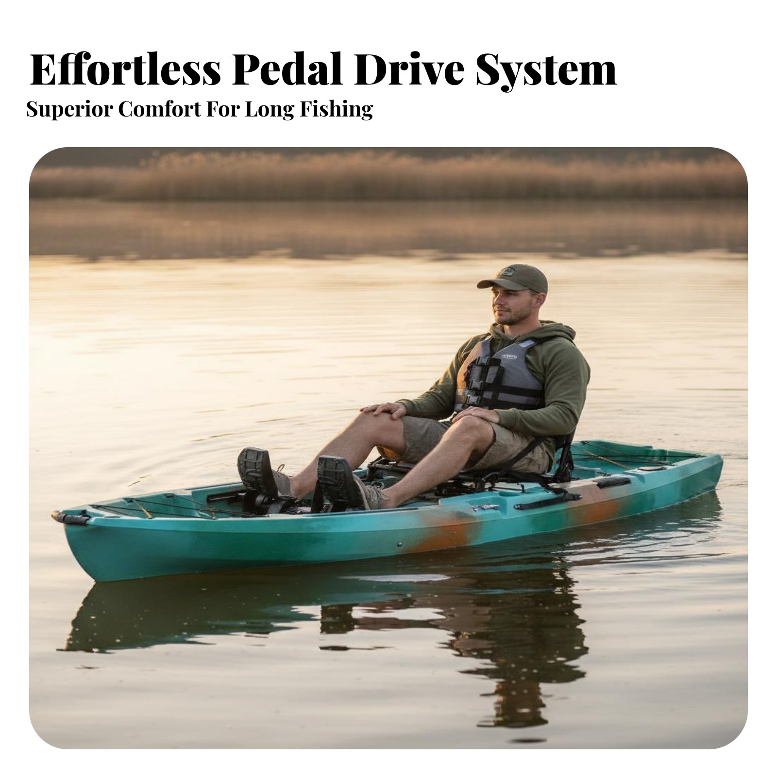페달 구동 낚시 보트 접이식 풍선 낚시 카약 풍선 페달 - Fishing Kayak Sit On Top 리뷰 및 가격