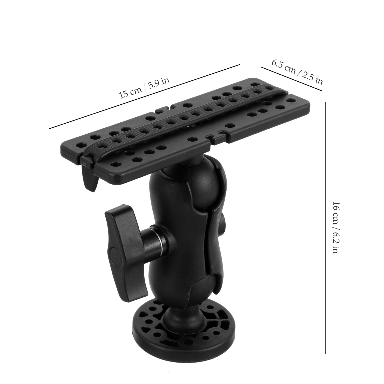보트용 어군탐지기 거치대, 각도 조절이 가능한 헤드 마 - Fishing Kayak Fish Finder Mount 리뷰 및 가격